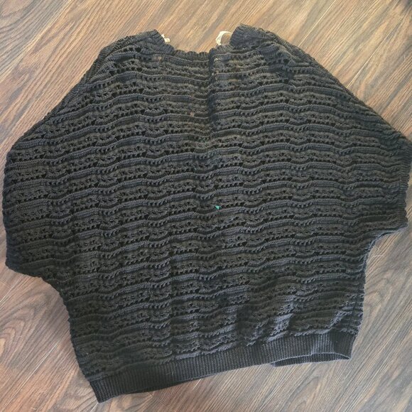 A.N.A. "A New Approach" Open Knit Weave Sweater Top/Vest NWOT/SIZE PXL - Picture 2 of 6